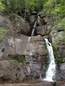 Waterfall before Rockport Access Area in the Lehigh Gorge State Park - Pocono Bike Rentals