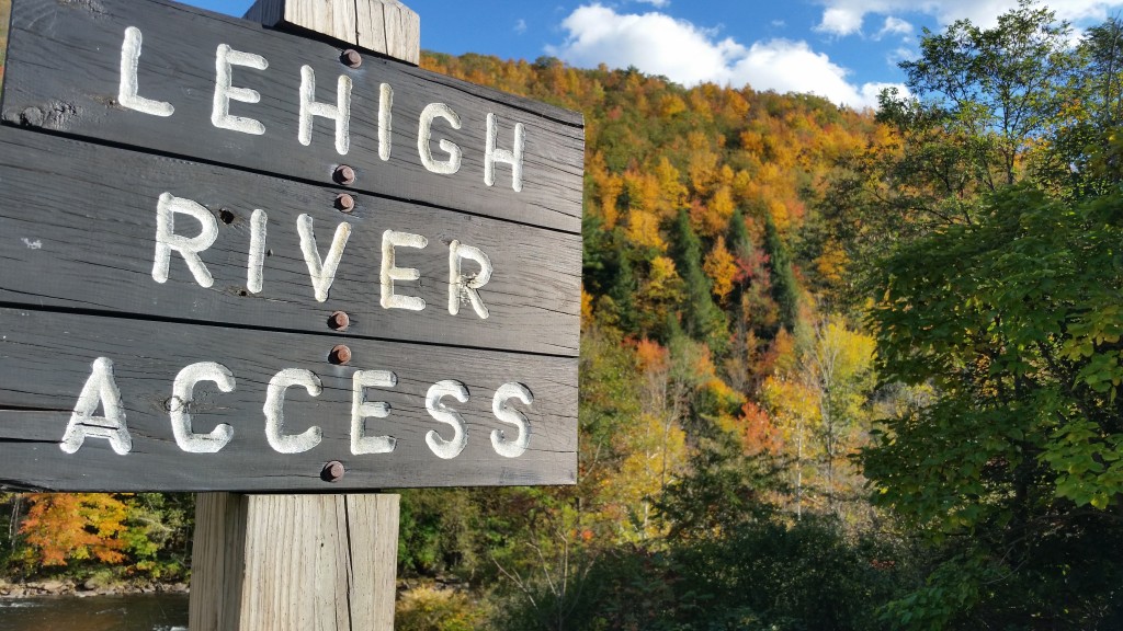 Lehigh Gorge State Park Fall Foliage