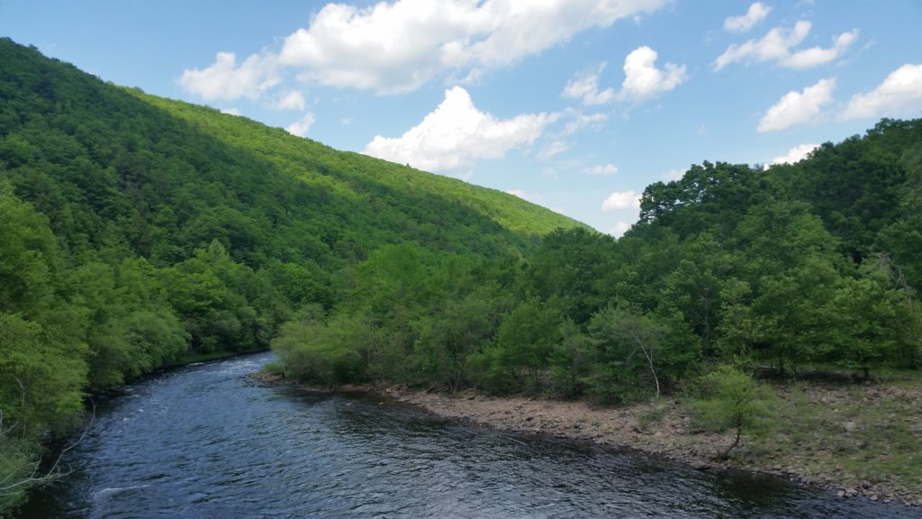 Penn Haven Junction Lehigh Gorge Trail near Jim Thorpe, PA